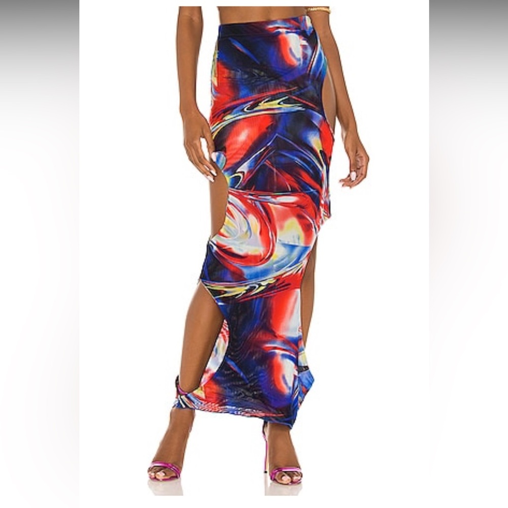 NWT Kim Shui mesh maxi skirt
